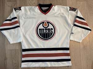 Vintage 1990s Edmonton Oilers Pro Player NHL Hockey Jersey Size Large